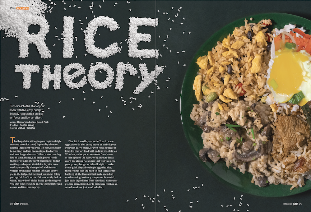 Stain Magazine Rice Theory editorial spread