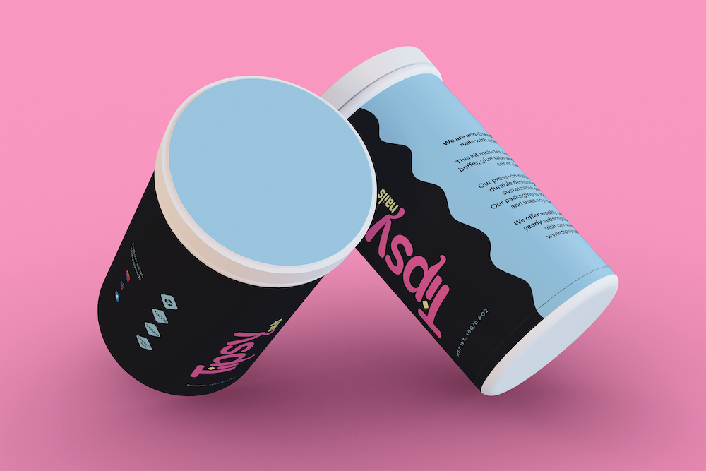 Tipsy Nails packaging